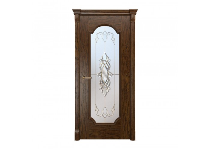 Дверное полотно "Женева F" стекло