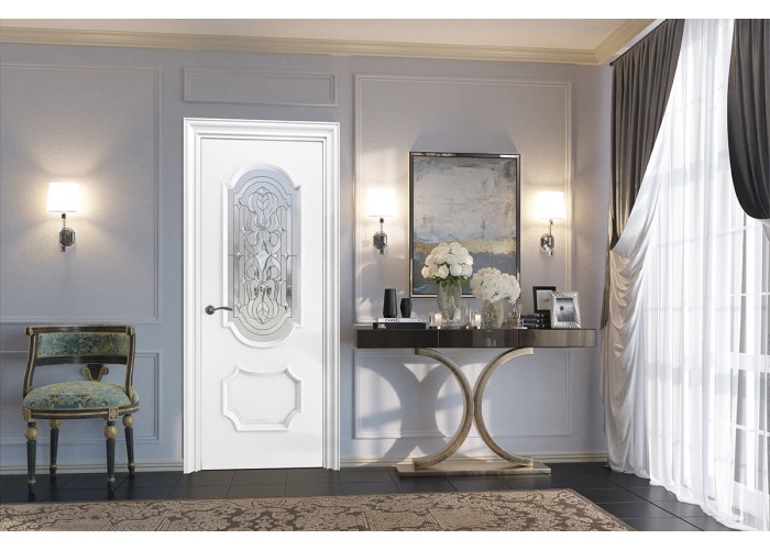 Дверное полотно "Женева" стекло